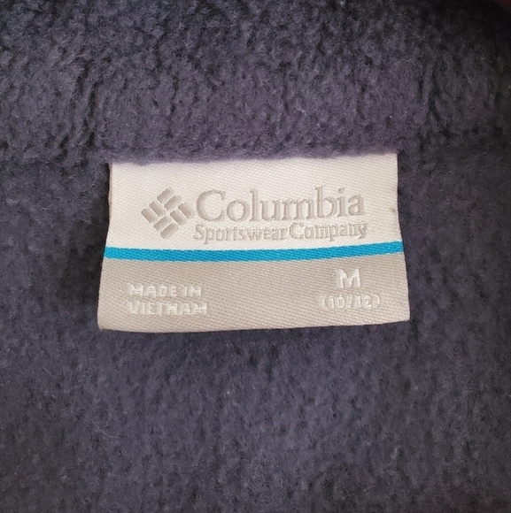 Columbia Girls Zipup Fleece Jacket size M (10/12) - Picture 4 of 6